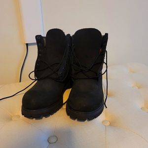 Black Timberland Boots